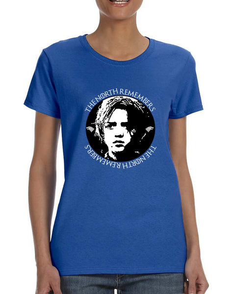 Women's T Shirt The North Remembers Cool Tee Shirt