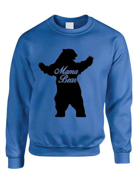 Adult Crewneck Mama Bear Family Top For Mom Xmas Cute Gift - ALLNTRENDSHOP - 2