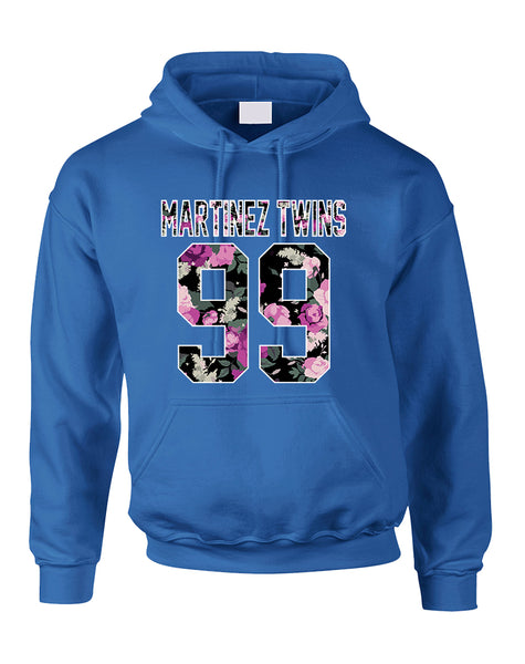 Adult Hoodie Martinez Twins 99 Flower Print Trendy Cool Top