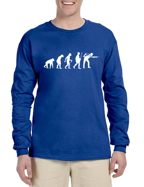 Men's Long Sleeve Pool Snooker Evolution Billiards Shirt