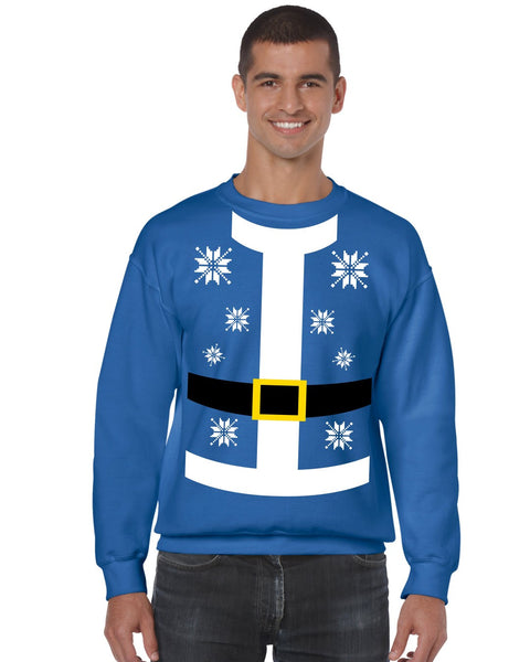 Santa suit Men's Sweatshirt - ALLNTRENDSHOP - 5