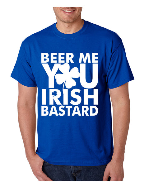 Men's T Shirt Beer Me You Irish St Patrick's Day Drunk Tee