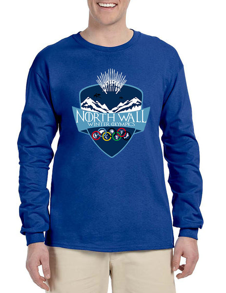 Men's Long Sleeve North Wall Winter Olympics Cool Shirt