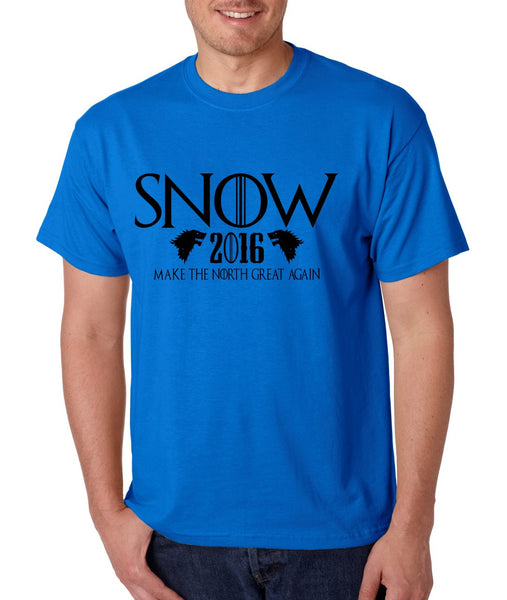Snow 2016 Make The North Great Again men t shirt - ALLNTRENDSHOP - 3