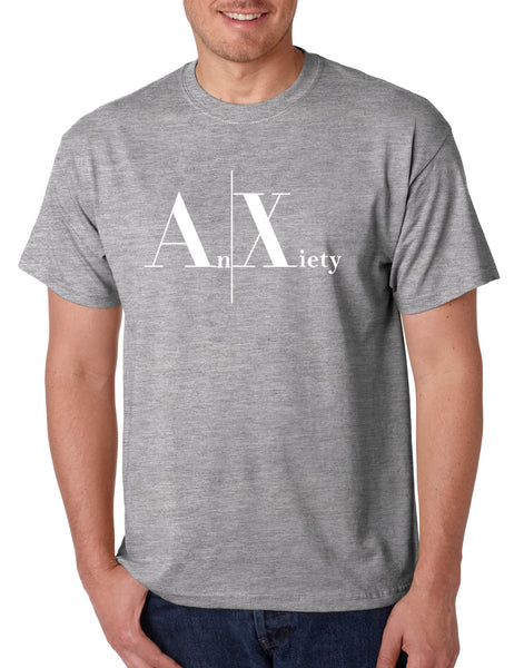Men's T Shirt Anxiety An Xiety Tee Trendy Shirt Popular Yoga Gift
