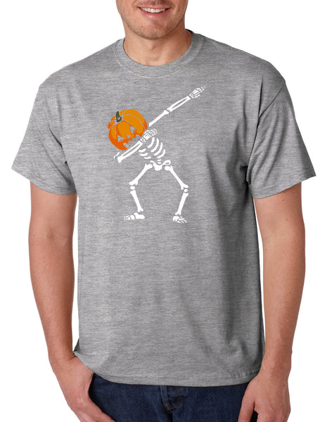 Men's T Shirt Dabbing Pumpkin Cool Dab Scary Halloween Tshirt Funny