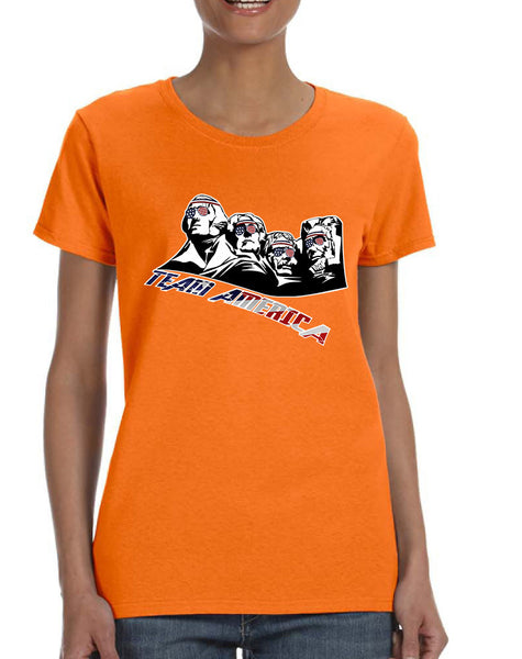 Women's T Shirt 4 Fathers American Team 4th Of July Tee