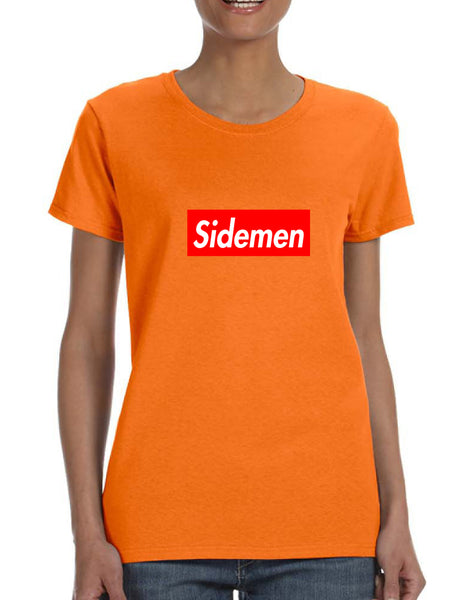 Women's T Shirt Sidemen Red Box Hot Popular Tee Shirt