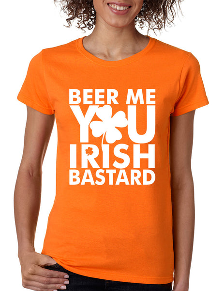 Women's T Shirt Beer Me You Irish St Patrick's Day T Shirt