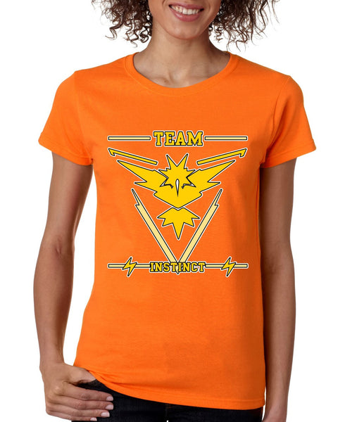 Team Yellow Instinct womens t-shirt
