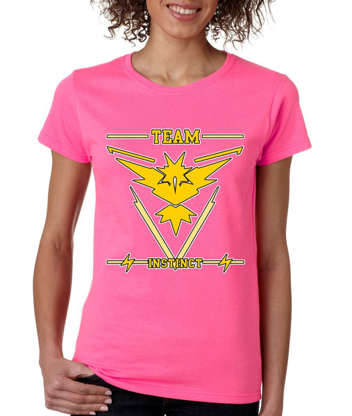 Team Yellow Instinct womens t-shirt