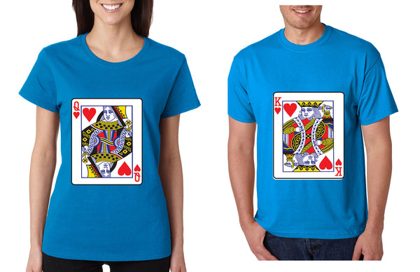 King and Queen matching couples tshirts Valentines day - ALLNTRENDSHOP - 3