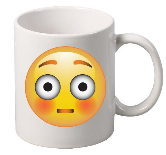 Shock  Emoji Emoticon Mug - ALLNTRENDSHOP