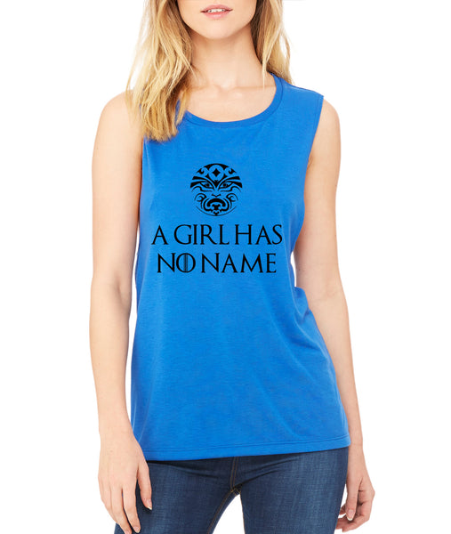 Flowy Scoop Muscle Tank