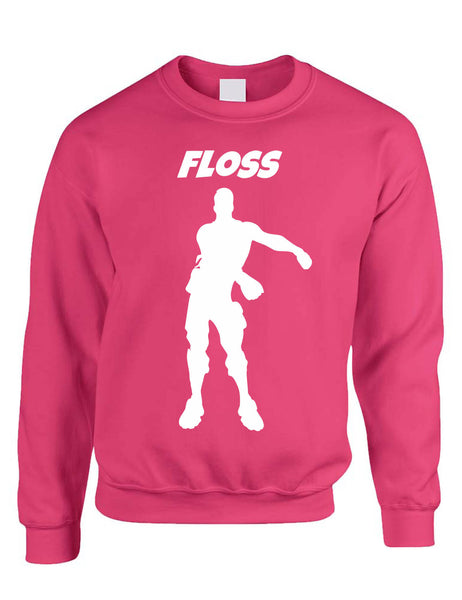 Adult Sweatshirt Floss White Flossing Trending Dance Gift Dancer Top