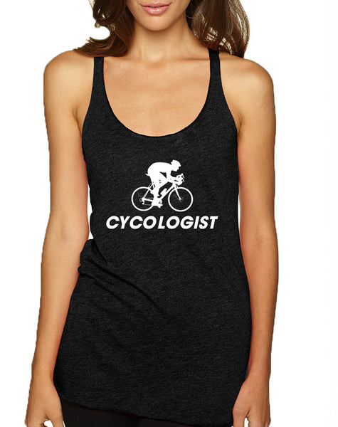 Women's Tank Top Cycologist Love Sport Cool Cycling Top