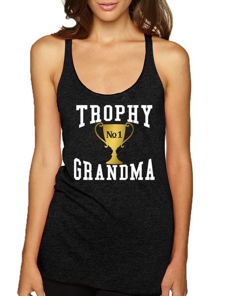 Women's Tank Top Trophy Grandma Cool Xmas Family Gift Top - ALLNTRENDSHOP - 4