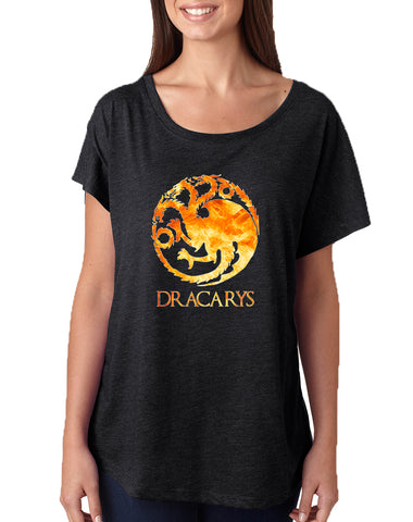 Women's Dolman Shirt Dracarys Popular Trendy Shirt