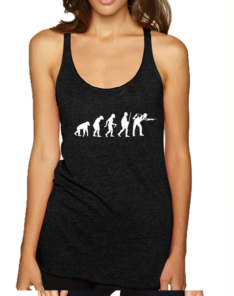 Women's Tank Top Pool Snooker Evolution Cool Billiards Top