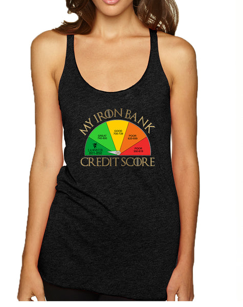 Women's Tank Top My Iron Bank Credit Score Lannister Top