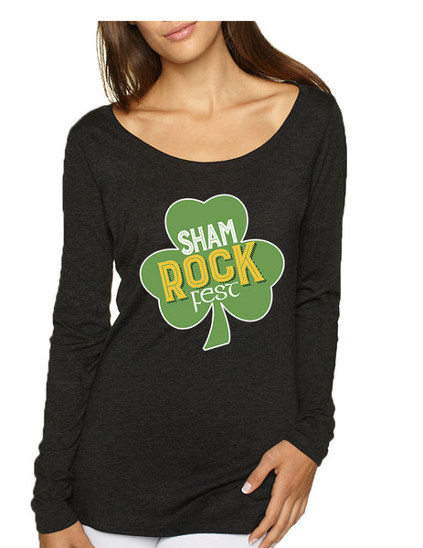 Women's Shirt Shamrock Fest St Patrick's Day Party Shirt