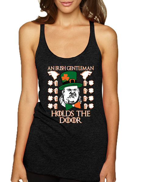 Women's Tank Top Irish Hodor Hold The Door St Patrick's Top