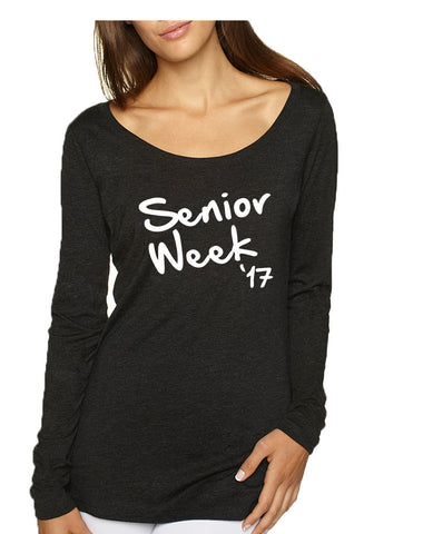 Women's Shirt Senior Week 17 White Class Of 2017 Party