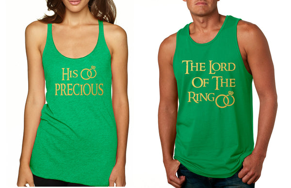 Couple Tank Top His Precious The Lord Love Engagement Tops