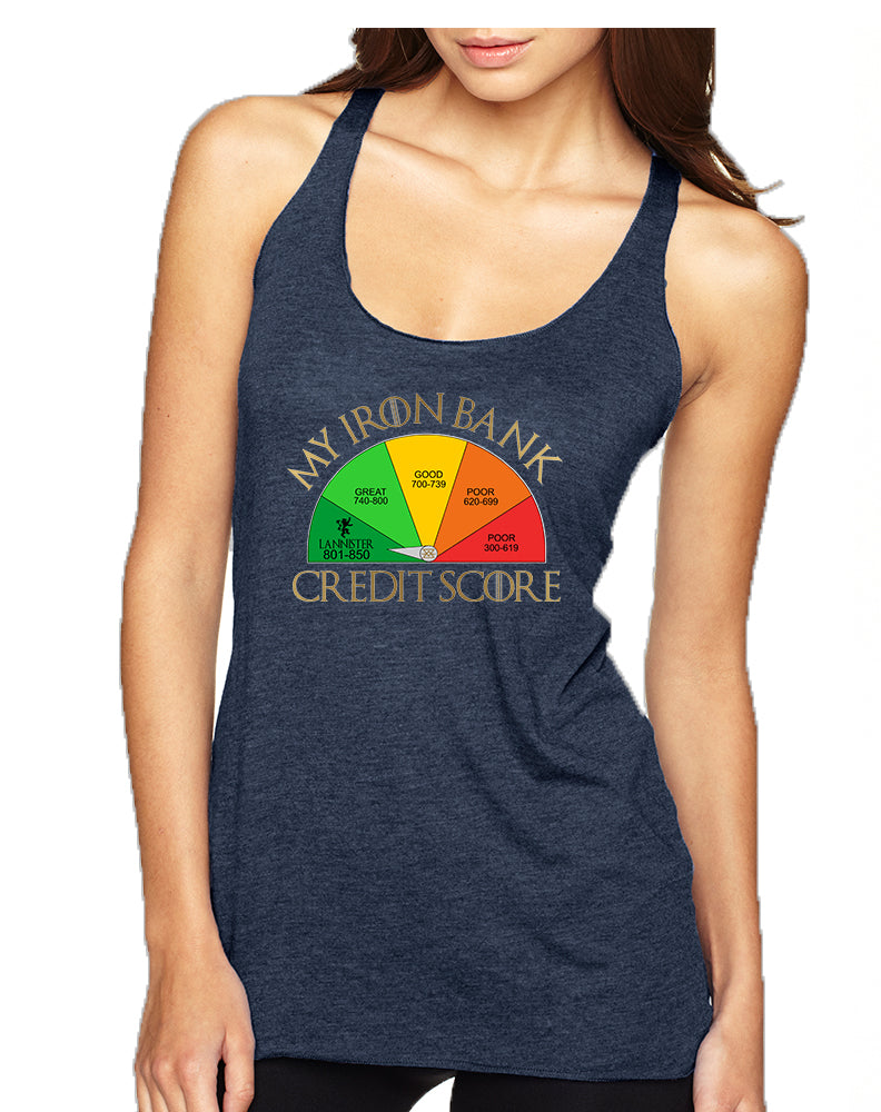 Women's Tank Top My Iron Bank Credit Score Lannister Top