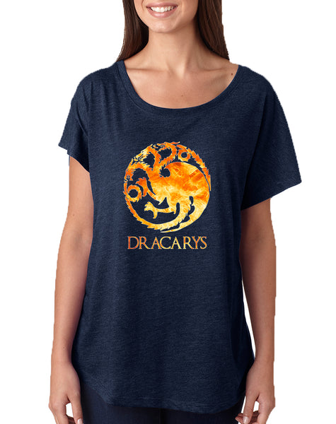 Women's Dolman Shirt Dracarys Popular Trendy Shirt