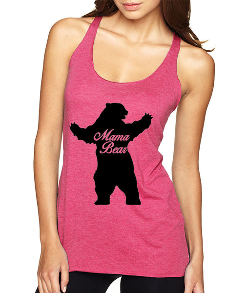Women's Tank Top Mama Bear Family Top Mother Holiday Gift - ALLNTRENDSHOP - 6