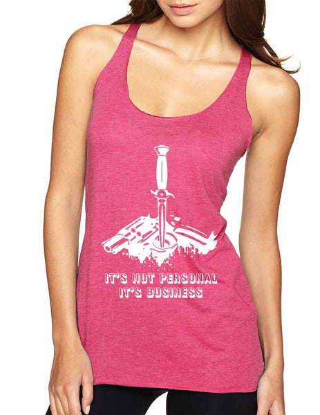 Women's Tank Top It's Not Personal It's Business Humor Top - ALLNTRENDSHOP - 5