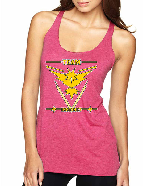 Women's Tank Top Team Instinct Yellow Team Cool Top - ALLNTRENDSHOP - 5