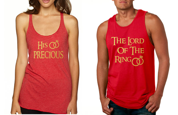 Couple Tank Top His Precious The Lord Love Engagement Tops