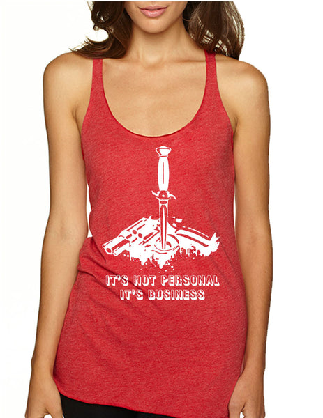 Women's Tank Top It's Not Personal It's Business Humor Top - ALLNTRENDSHOP - 6