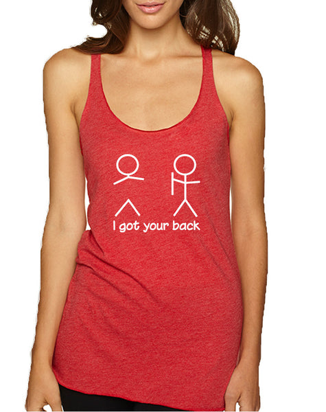 Women's Tank Top I Got Your Back Cool Sarcasm Top Funny