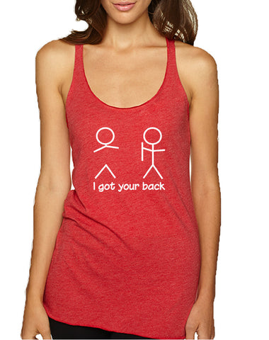 Women's Tank Top I Got Your Back Cool Sarcasm Top Funny