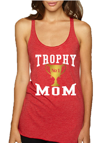 Women's Tank Top Trophy Mom Cool Gift Love Mother's Day Top - ALLNTRENDSHOP - 1