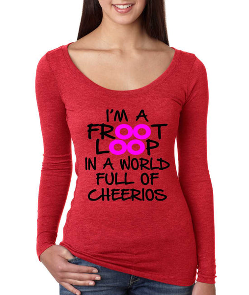 Women's Shirt I'm A Froot Loop Cool Funny Shirt - ALLNTRENDSHOP - 3