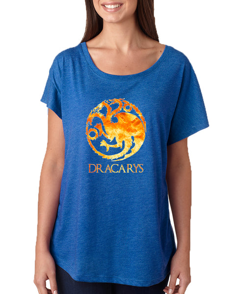 Women's Dolman Shirt Dracarys Popular Trendy Shirt