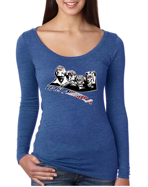 Women's Shirt 4 Fathers American Team 4th Of July Shirt
