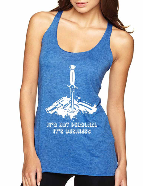 Women's Tank Top It's Not Personal It's Business Humor Top - ALLNTRENDSHOP - 7