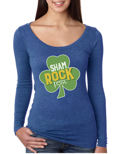 Women's Shirt Shamrock Fest St Patrick's Day Party Shirt