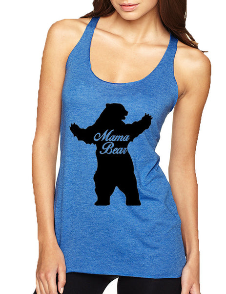 Women's Tank Top Mama Bear Family Top Mother Holiday Gift - ALLNTRENDSHOP - 8