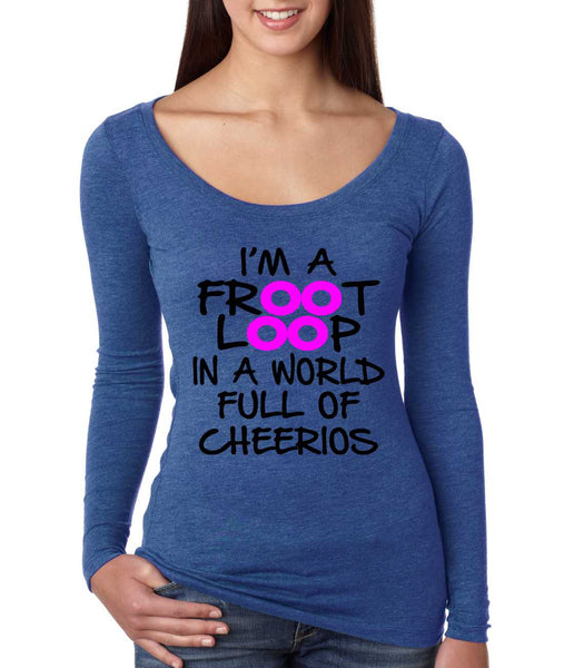 Women's Shirt I'm A Froot Loop Cool Funny Shirt - ALLNTRENDSHOP - 4