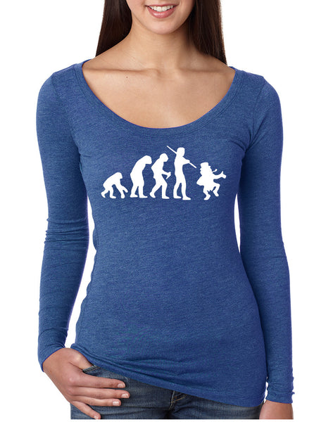Women's Shirt Irish Evolution Leprechaun St Patrick's Shirt - ALLNTRENDSHOP - 3