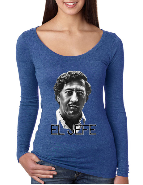 Women's Shirt Pablo Escobar Face Cool Shirt Popular Top - ALLNTRENDSHOP - 5