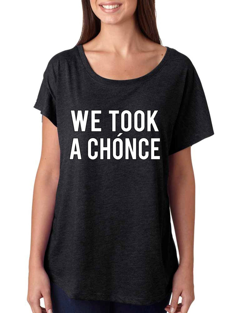 Niall Horan We took a chonce Women's Tri-Blend Dolman - ALLNTRENDSHOP - 5