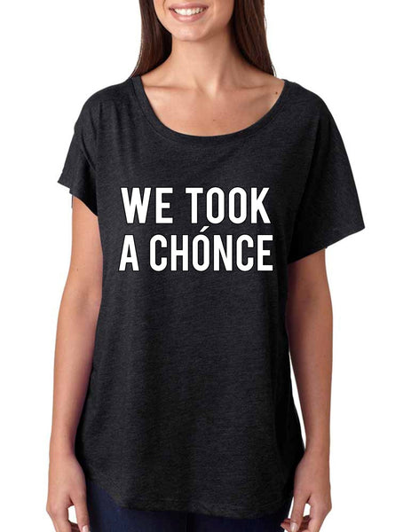Niall Horan We took a chonce Women's Tri-Blend Dolman - ALLNTRENDSHOP - 5