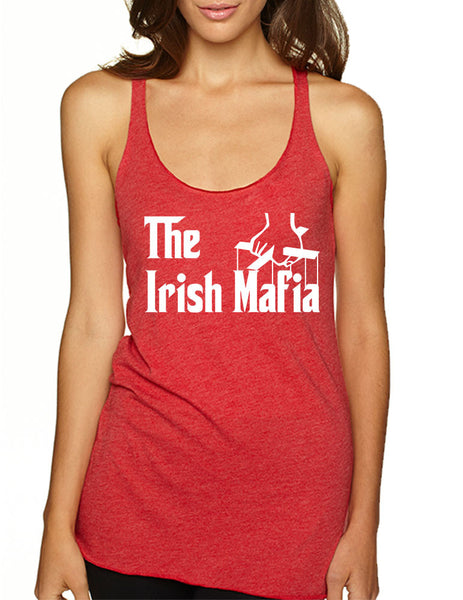 The Irish mafia men st patricks women triblend tanktop - ALLNTRENDSHOP - 4